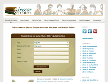 Tablet Screenshot of buscarlibros.com